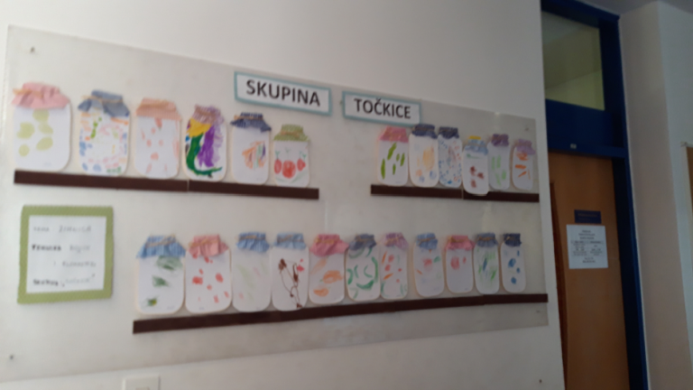 V. skupina “Točkice”- Voće i povrće