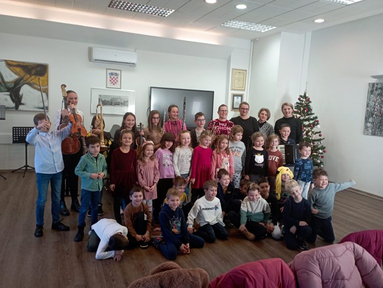 Posjet VI. b skupine “Balončići” Umjetničkoj školi Miroslav Magdalenić