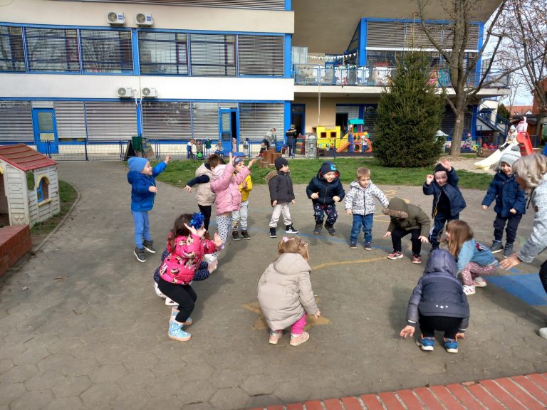 Organizirane igre na svježem zraku u IV. skupini “Šapice”