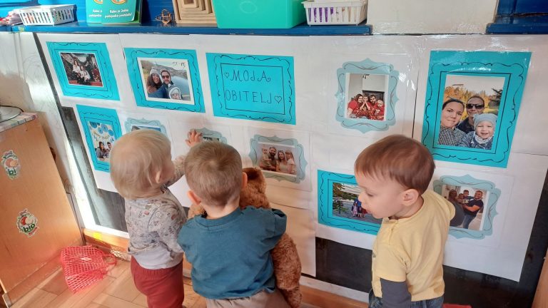 Obiteljski kutak u II. jasličkoj skupini “Perlice”