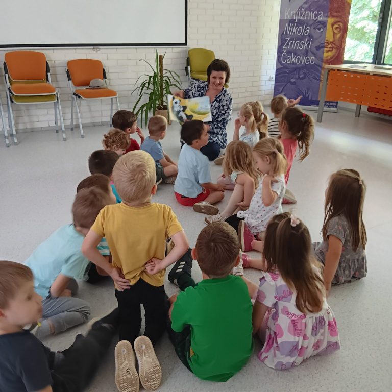 “Balončići” posjetili Knjižnicu i čitaonicu Nikola Zrinski